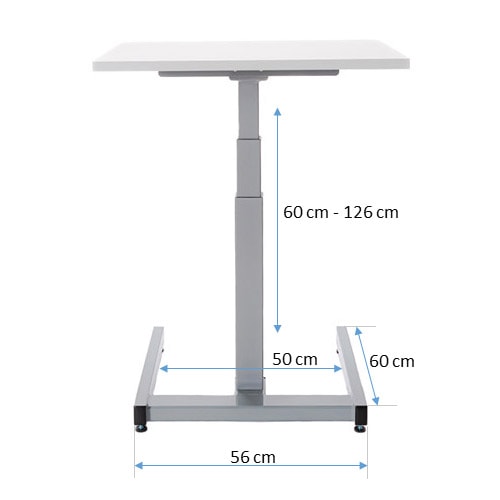 BeActive OneLEG Office Standard Elektromosan Állítható Asztalkeret Asztallap nem része a terméknek!